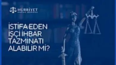 İstifa eden işçi ihbar tazminatı alabilir mi?